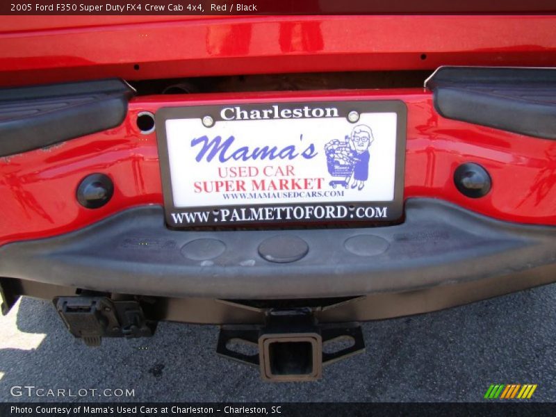 Red / Black 2005 Ford F350 Super Duty FX4 Crew Cab 4x4