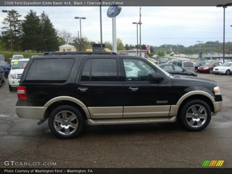 Black / Charcoal Black/Camel 2008 Ford Expedition Eddie Bauer 4x4