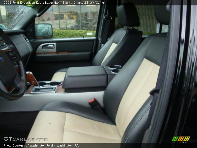 Black / Charcoal Black/Camel 2008 Ford Expedition Eddie Bauer 4x4
