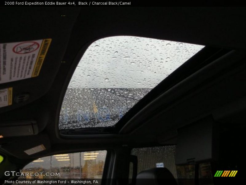Black / Charcoal Black/Camel 2008 Ford Expedition Eddie Bauer 4x4