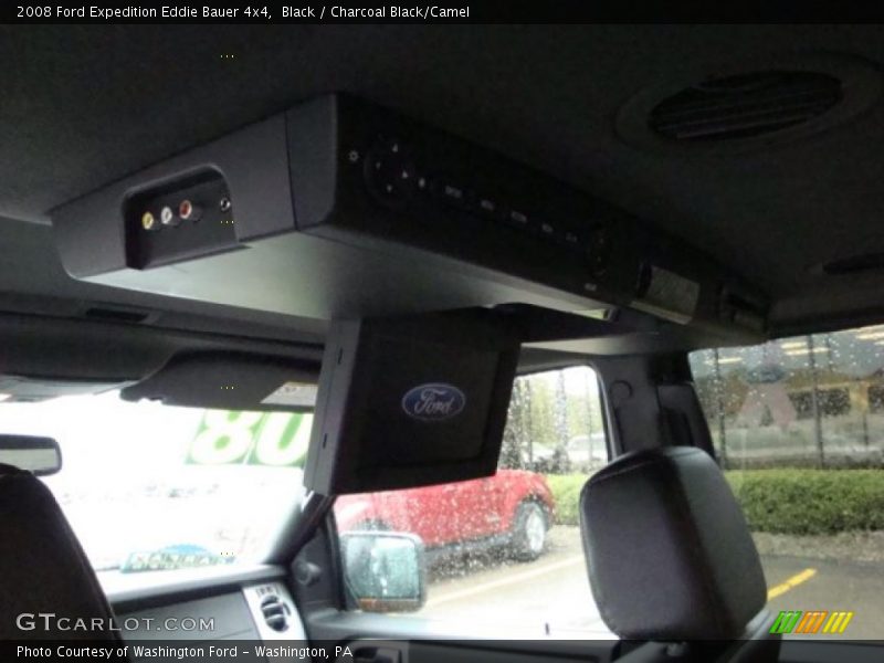 Black / Charcoal Black/Camel 2008 Ford Expedition Eddie Bauer 4x4