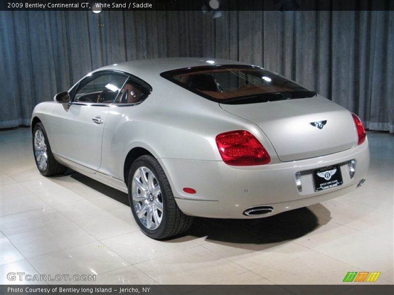 White Sand / Saddle 2009 Bentley Continental GT