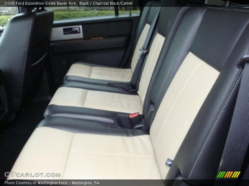 Black / Charcoal Black/Camel 2008 Ford Expedition Eddie Bauer 4x4