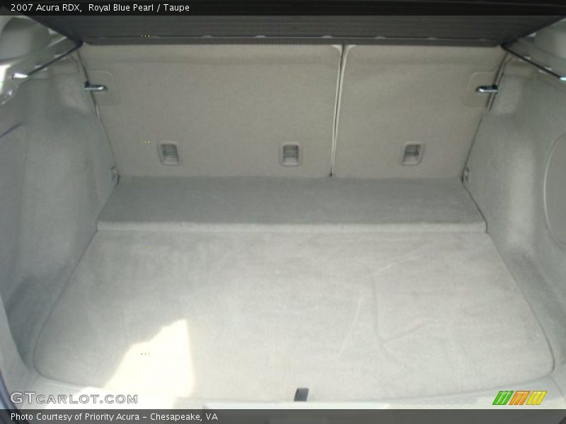 Royal Blue Pearl / Taupe 2007 Acura RDX