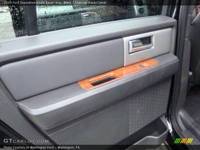 Black / Charcoal Black/Camel 2008 Ford Expedition Eddie Bauer 4x4