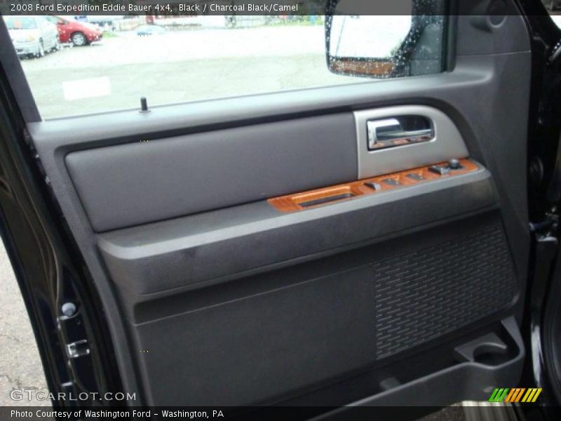 Black / Charcoal Black/Camel 2008 Ford Expedition Eddie Bauer 4x4
