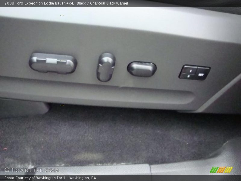 Black / Charcoal Black/Camel 2008 Ford Expedition Eddie Bauer 4x4