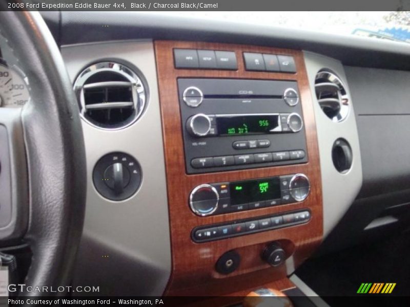 Black / Charcoal Black/Camel 2008 Ford Expedition Eddie Bauer 4x4