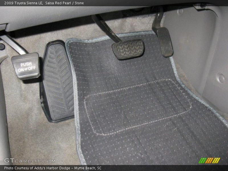 Salsa Red Pearl / Stone 2009 Toyota Sienna LE