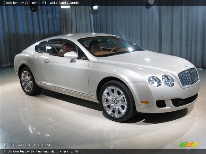 White Sand / Saddle 2009 Bentley Continental GT