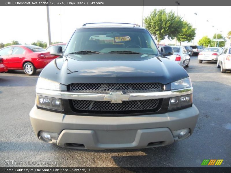 Onyx Black / Graphite 2002 Chevrolet Avalanche Z71 4x4