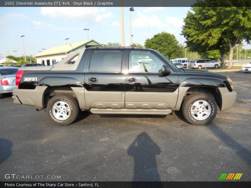 Onyx Black / Graphite 2002 Chevrolet Avalanche Z71 4x4
