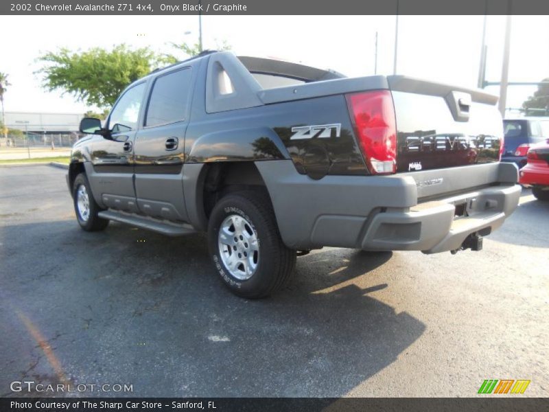 Onyx Black / Graphite 2002 Chevrolet Avalanche Z71 4x4