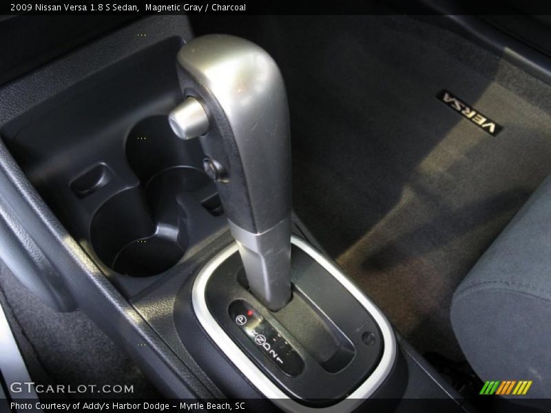 Magnetic Gray / Charcoal 2009 Nissan Versa 1.8 S Sedan