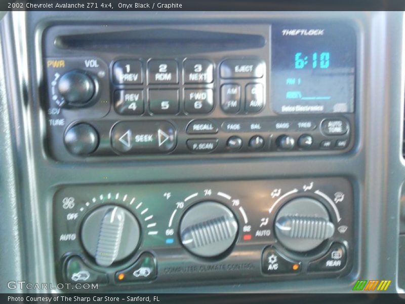 Onyx Black / Graphite 2002 Chevrolet Avalanche Z71 4x4