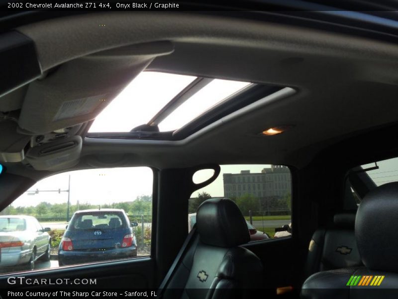 Onyx Black / Graphite 2002 Chevrolet Avalanche Z71 4x4