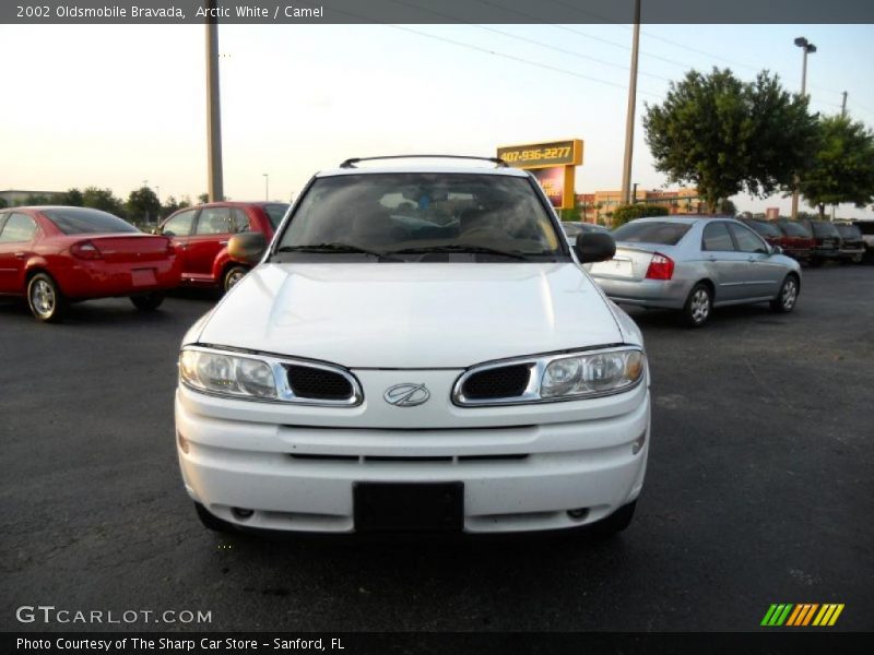 Arctic White / Camel 2002 Oldsmobile Bravada