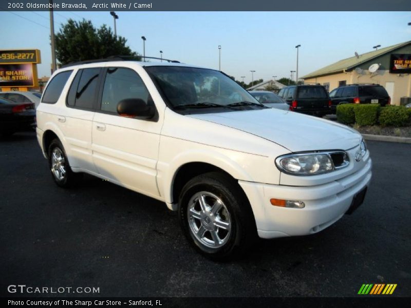 Arctic White / Camel 2002 Oldsmobile Bravada