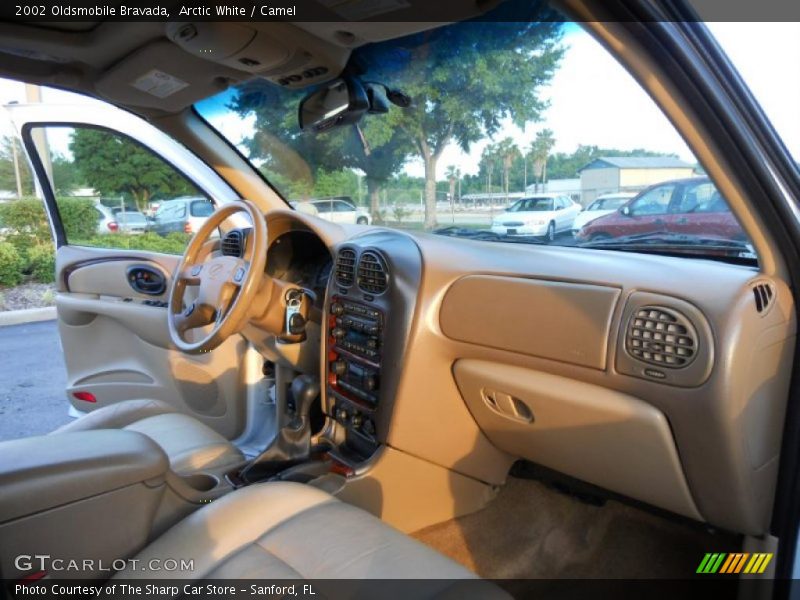 Arctic White / Camel 2002 Oldsmobile Bravada