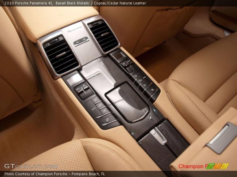 Basalt Black Metallic / Cognac/Cedar Natural Leather 2010 Porsche Panamera 4S