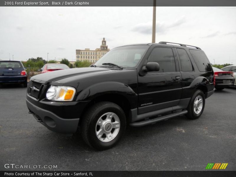 Black / Dark Graphite 2001 Ford Explorer Sport