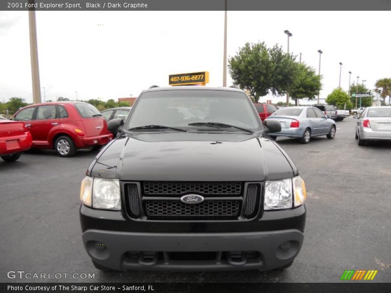 Black / Dark Graphite 2001 Ford Explorer Sport