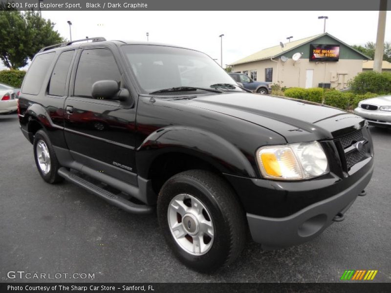 Black / Dark Graphite 2001 Ford Explorer Sport