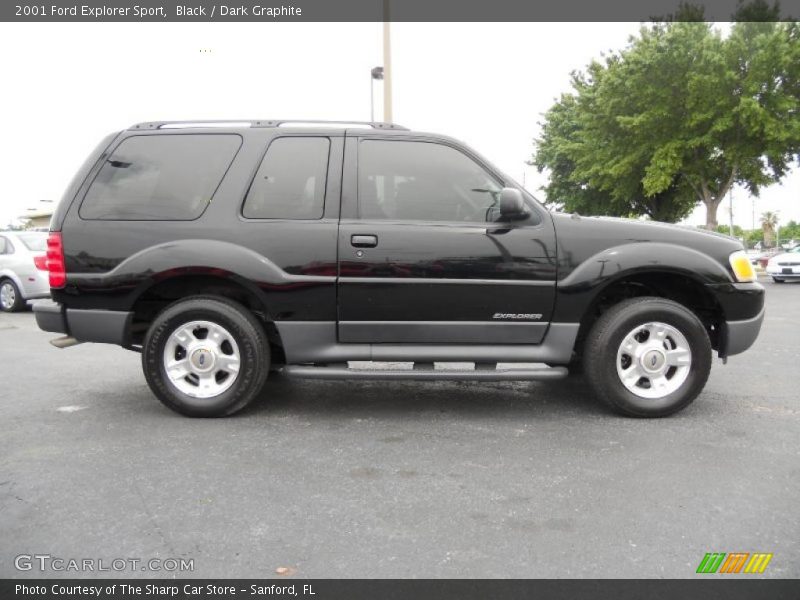 Black / Dark Graphite 2001 Ford Explorer Sport