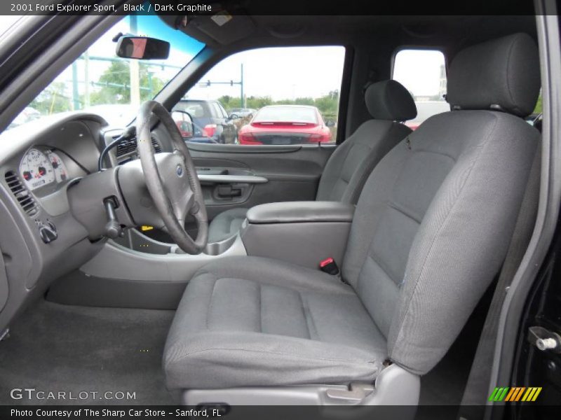 Black / Dark Graphite 2001 Ford Explorer Sport