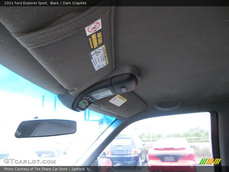 Black / Dark Graphite 2001 Ford Explorer Sport