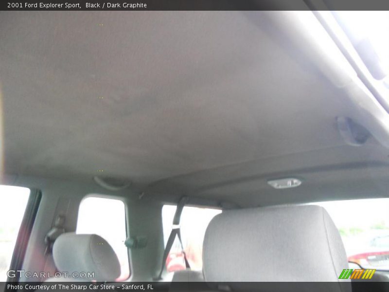 Black / Dark Graphite 2001 Ford Explorer Sport