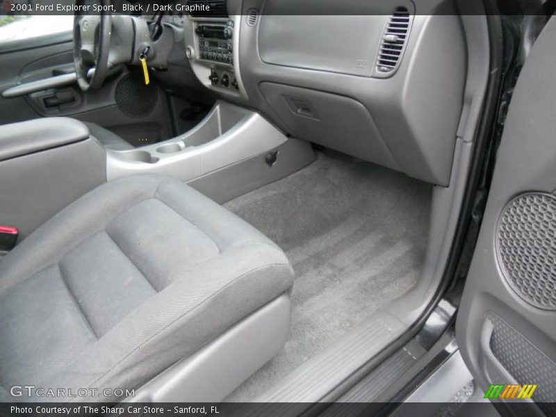 Black / Dark Graphite 2001 Ford Explorer Sport
