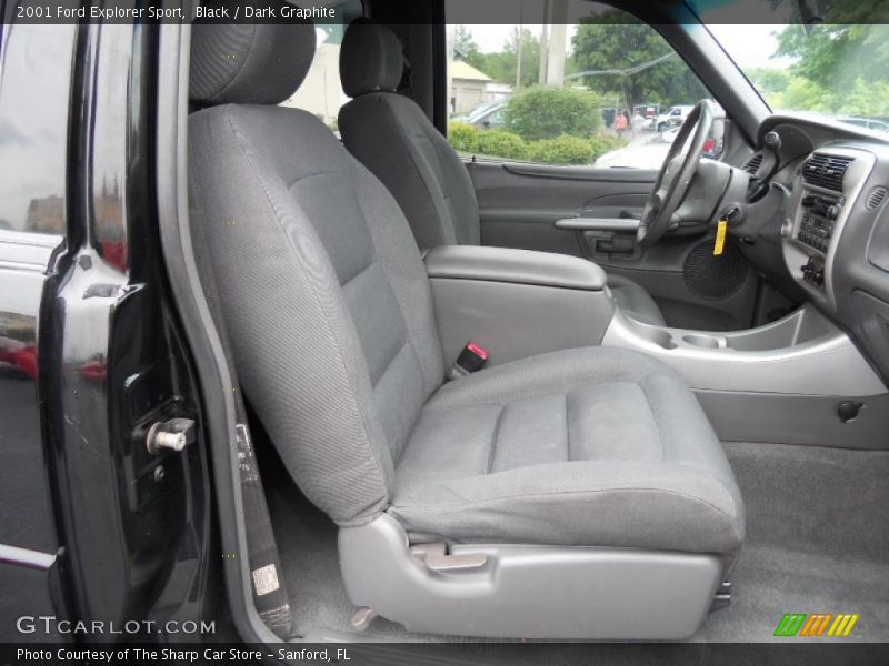 Black / Dark Graphite 2001 Ford Explorer Sport