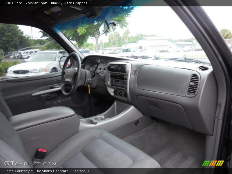 Black / Dark Graphite 2001 Ford Explorer Sport