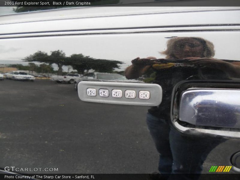 Black / Dark Graphite 2001 Ford Explorer Sport