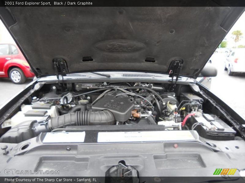 Black / Dark Graphite 2001 Ford Explorer Sport