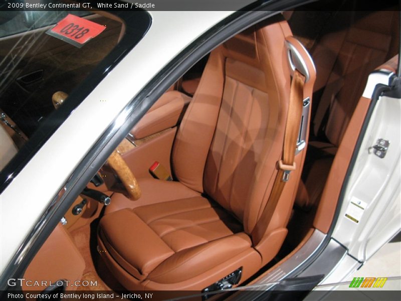 White Sand / Saddle 2009 Bentley Continental GT