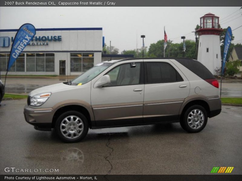 Cappuccino Frost Metallic / Gray 2007 Buick Rendezvous CXL