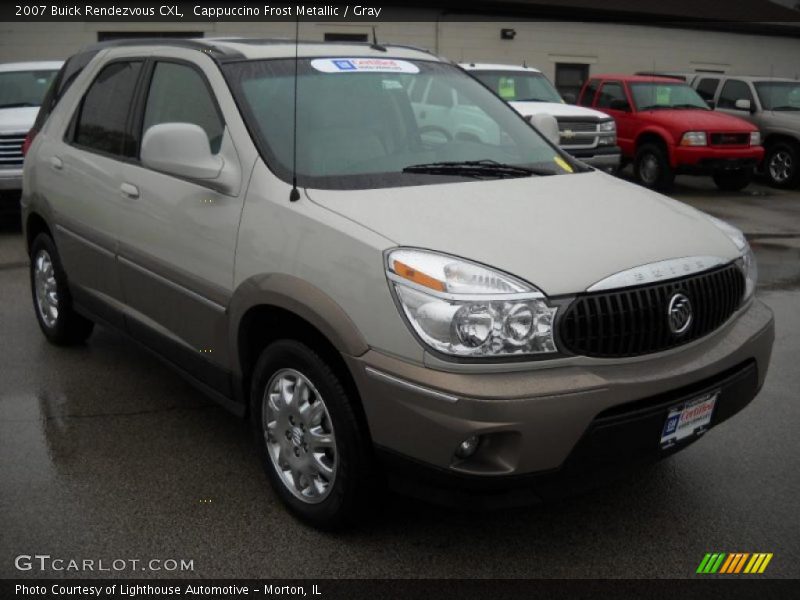 Cappuccino Frost Metallic / Gray 2007 Buick Rendezvous CXL