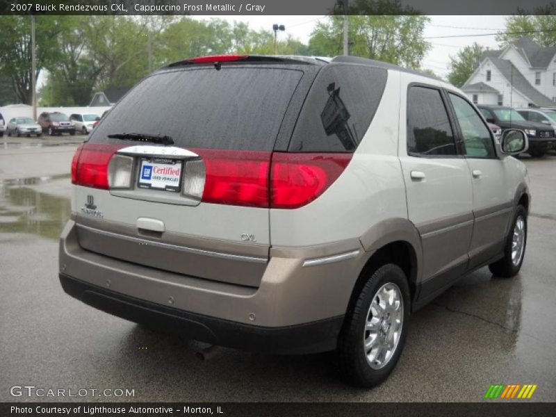 Cappuccino Frost Metallic / Gray 2007 Buick Rendezvous CXL