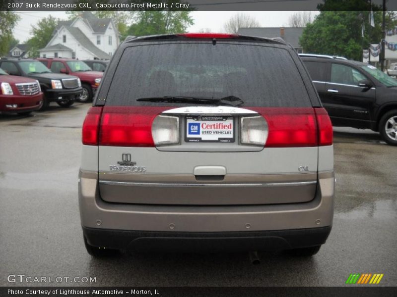 Cappuccino Frost Metallic / Gray 2007 Buick Rendezvous CXL