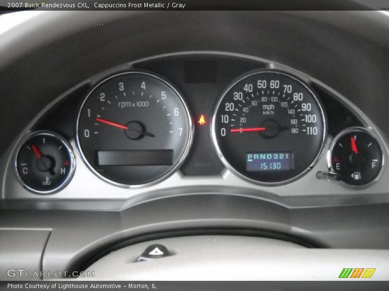 Cappuccino Frost Metallic / Gray 2007 Buick Rendezvous CXL