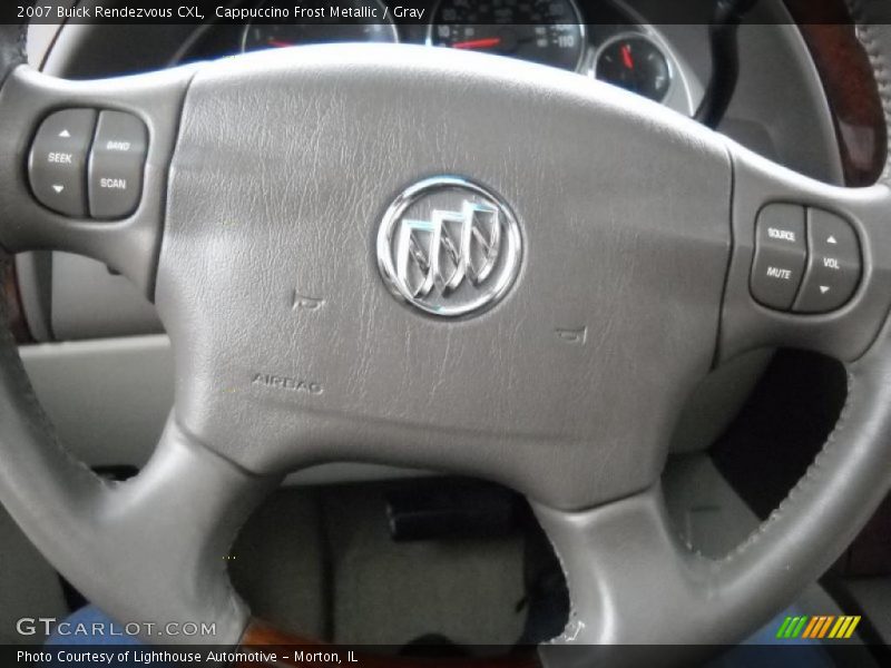Cappuccino Frost Metallic / Gray 2007 Buick Rendezvous CXL