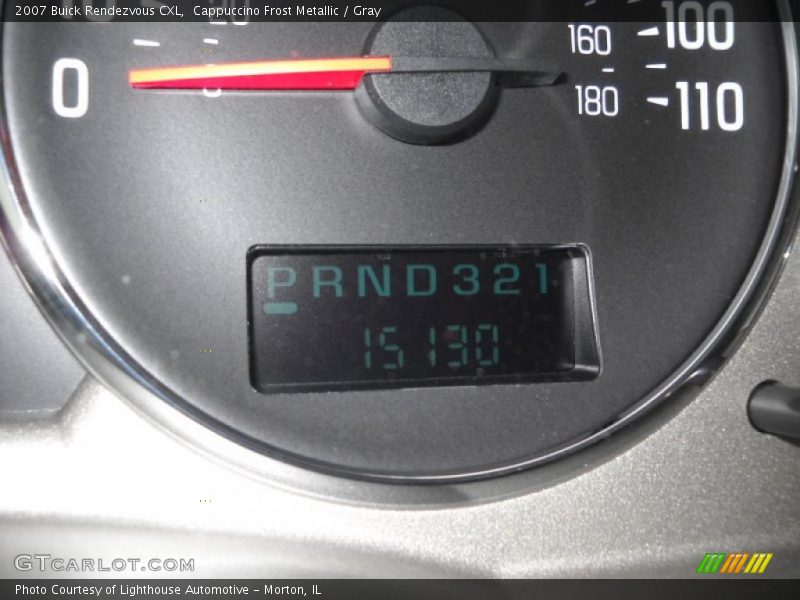 Cappuccino Frost Metallic / Gray 2007 Buick Rendezvous CXL