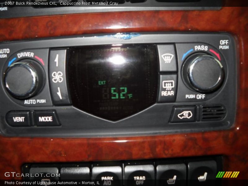 Cappuccino Frost Metallic / Gray 2007 Buick Rendezvous CXL