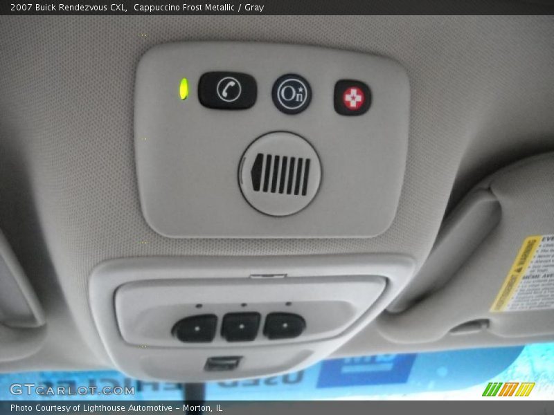 Cappuccino Frost Metallic / Gray 2007 Buick Rendezvous CXL