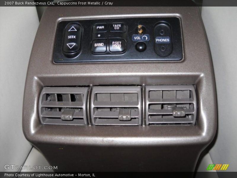Cappuccino Frost Metallic / Gray 2007 Buick Rendezvous CXL