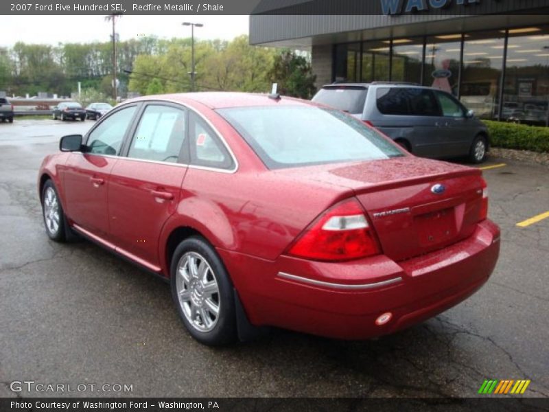 Redfire Metallic / Shale 2007 Ford Five Hundred SEL