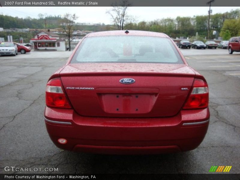 Redfire Metallic / Shale 2007 Ford Five Hundred SEL