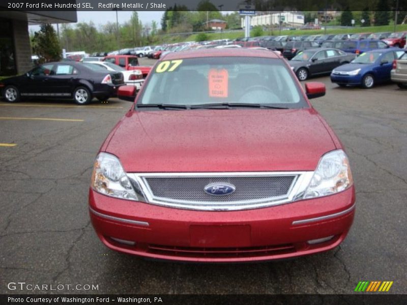 Redfire Metallic / Shale 2007 Ford Five Hundred SEL